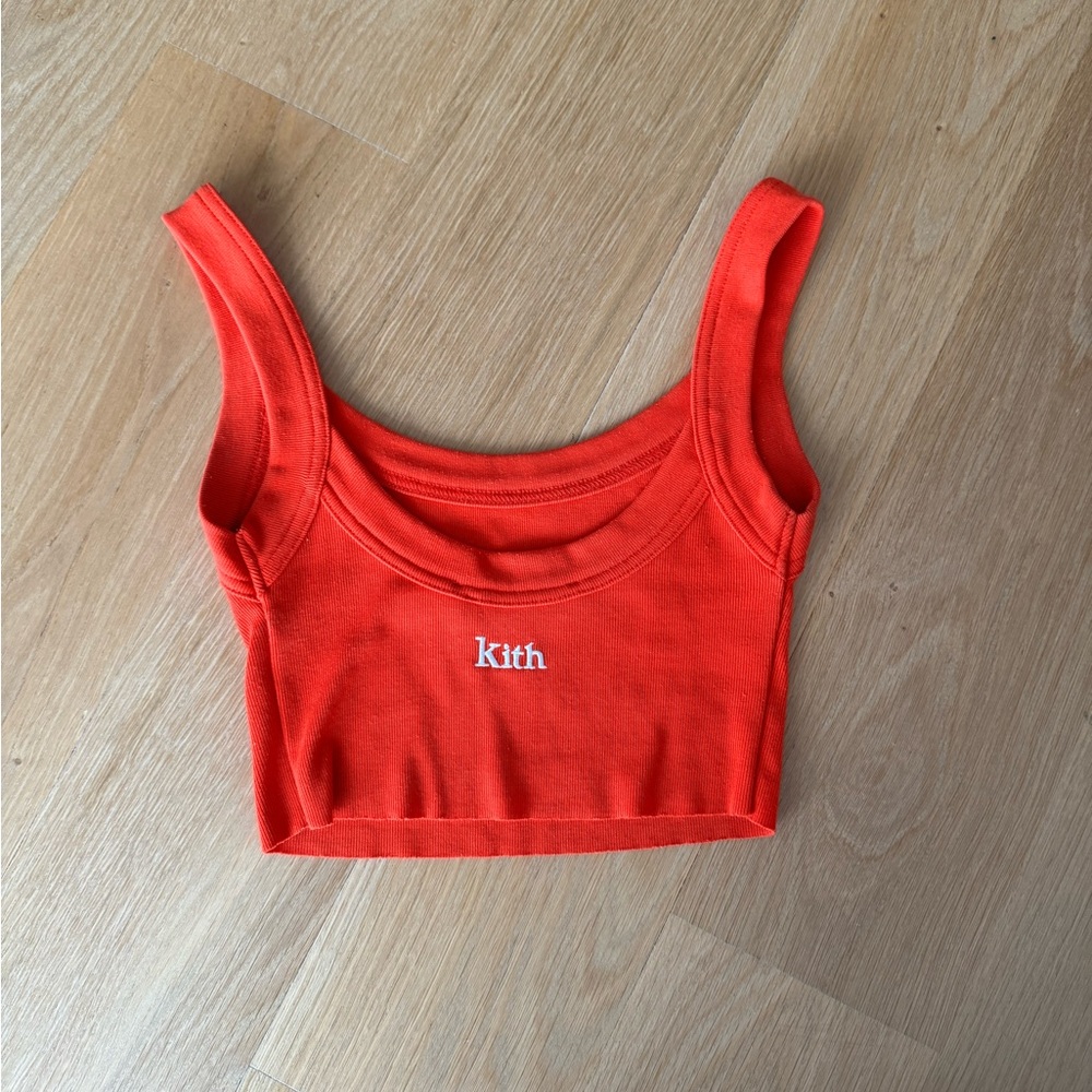 Kith Terra Tank - Cropped Red